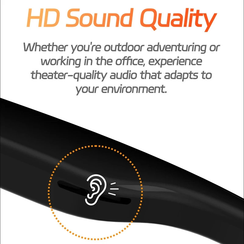 Smart Glasses Voice Assistant Bluetooth Call Fashion Glasses Outdoor Sports Bluetooth connection Long battery life Sunglasses
