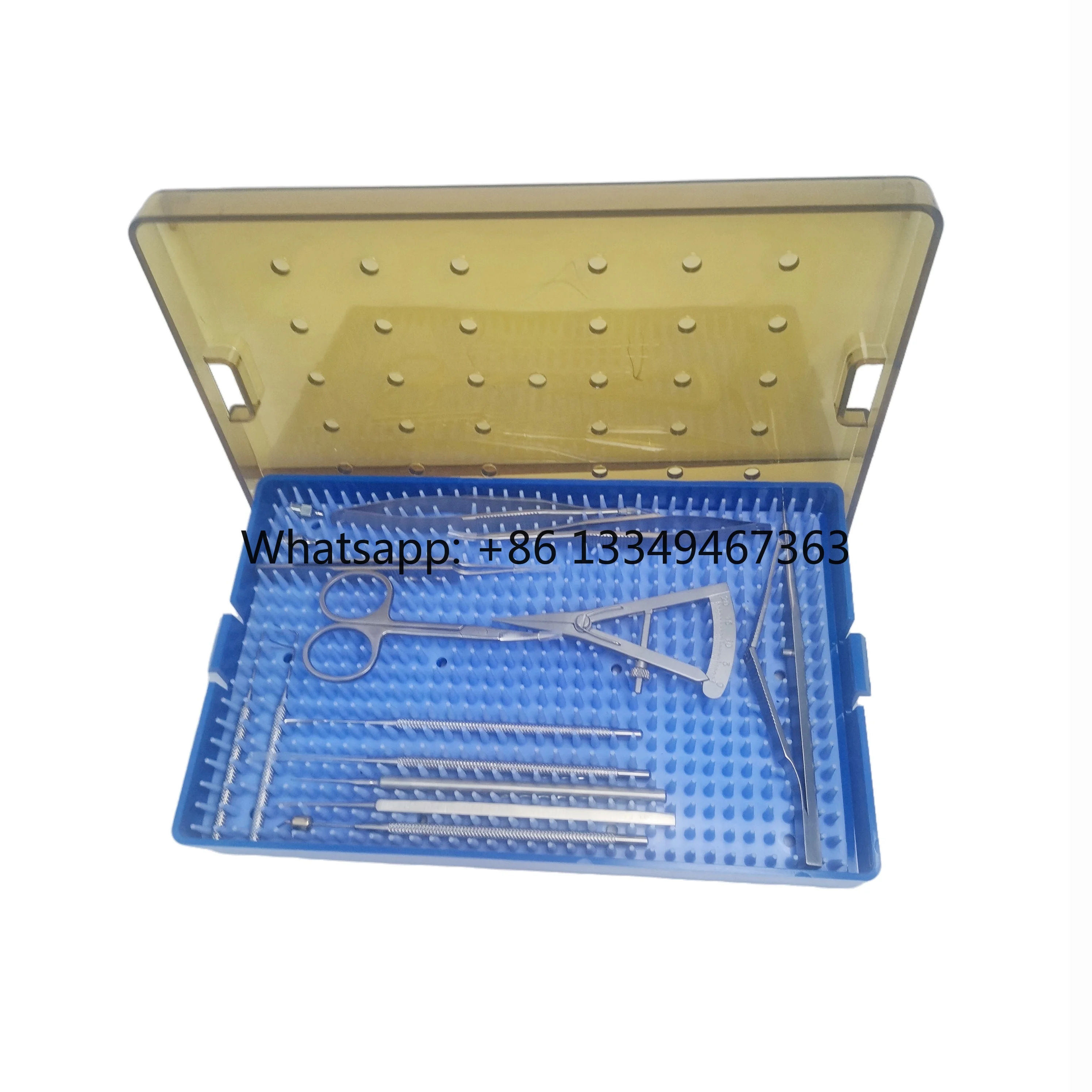 15-Piece Ophthalmic Surgery Glaucoma Set the Basis of Surgical
