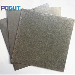 Hand Grinding Pad 200*200mm Diamond Abrasive Polishingh Plate Glass Jade Stamp Dressing Disc