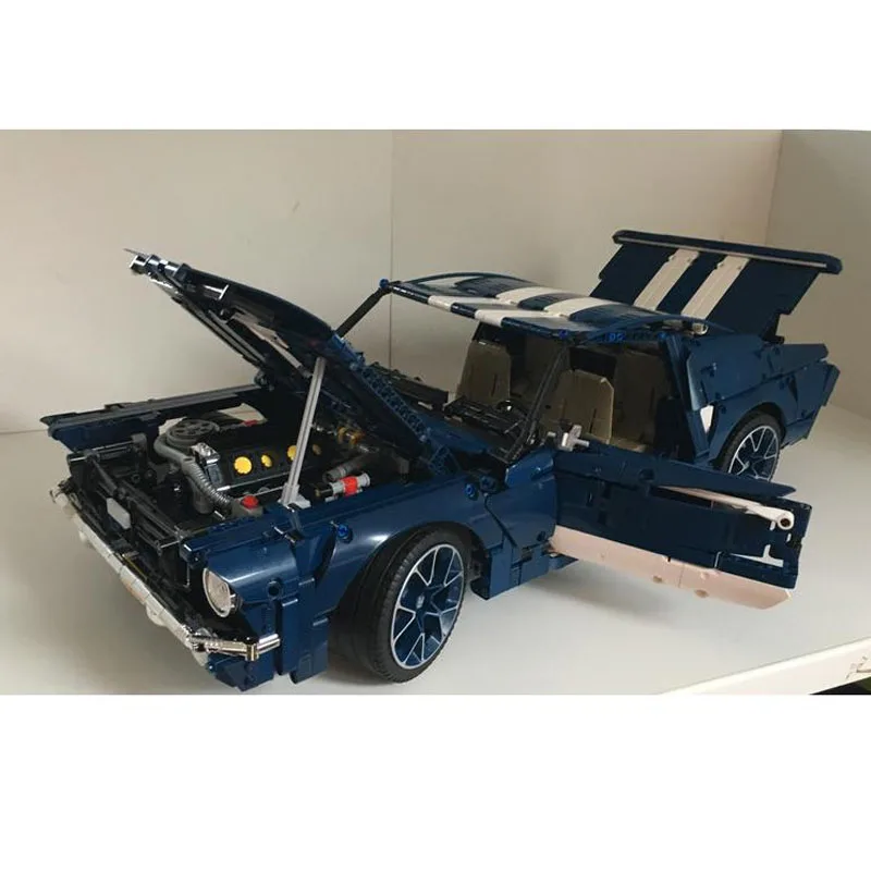 Classic MOC-57750 1967 GT-500 Sports Car Design 2962pcs Building Blocks Kids Toys Birthday Gifts Christmas Gifts