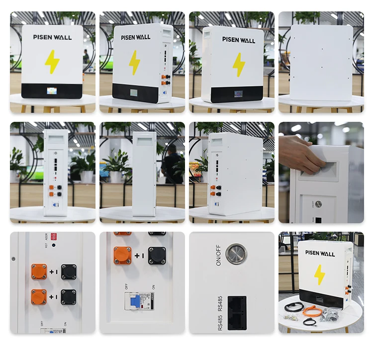 PISEN Home Commercial Use 5KWh/10KWh Stackable Lifepo4 Battery 100AH 200ah Solar Power Energy System 51.2V Solar Kit for Home