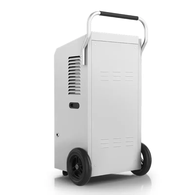 60L Large Capacity Dehumidifier with Air Purifier Function Adjustable Humidity Control for Home Basement Bedroom CE Certified