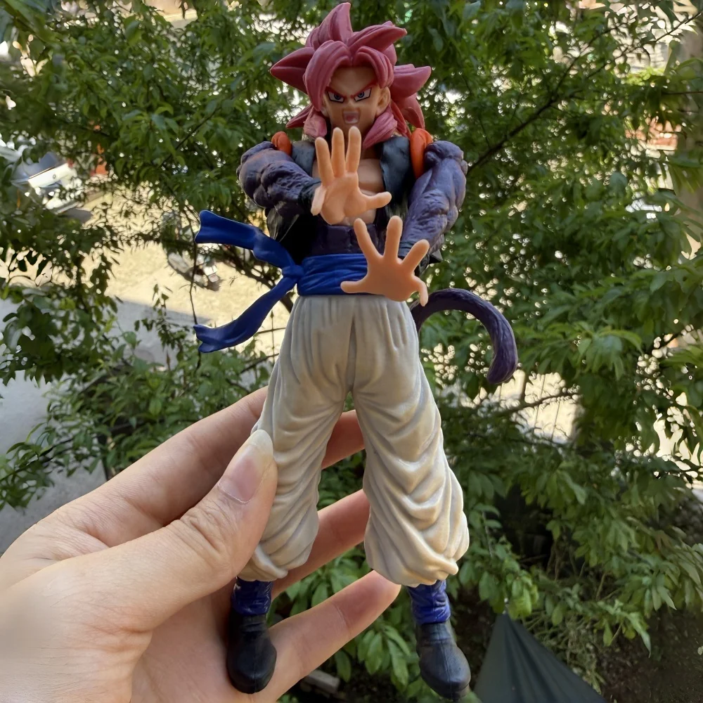 Figura de acción de anime de 18 cm de Dragon Ball Z Super Saiyan Son Goku Broly Vegeta, modelo de colección, regalos, decoración de escritorio, juguetes