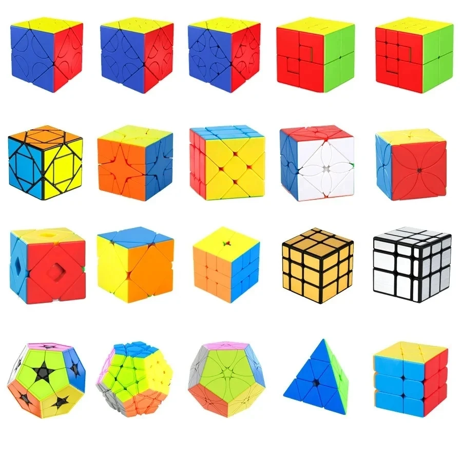 MOYU Meilong Series Magic Cube 2x2 3x3 4x4 5x5 Professional Alien Cubo Magico Puzzle Toy For Children Kids Gift Toy Cubes