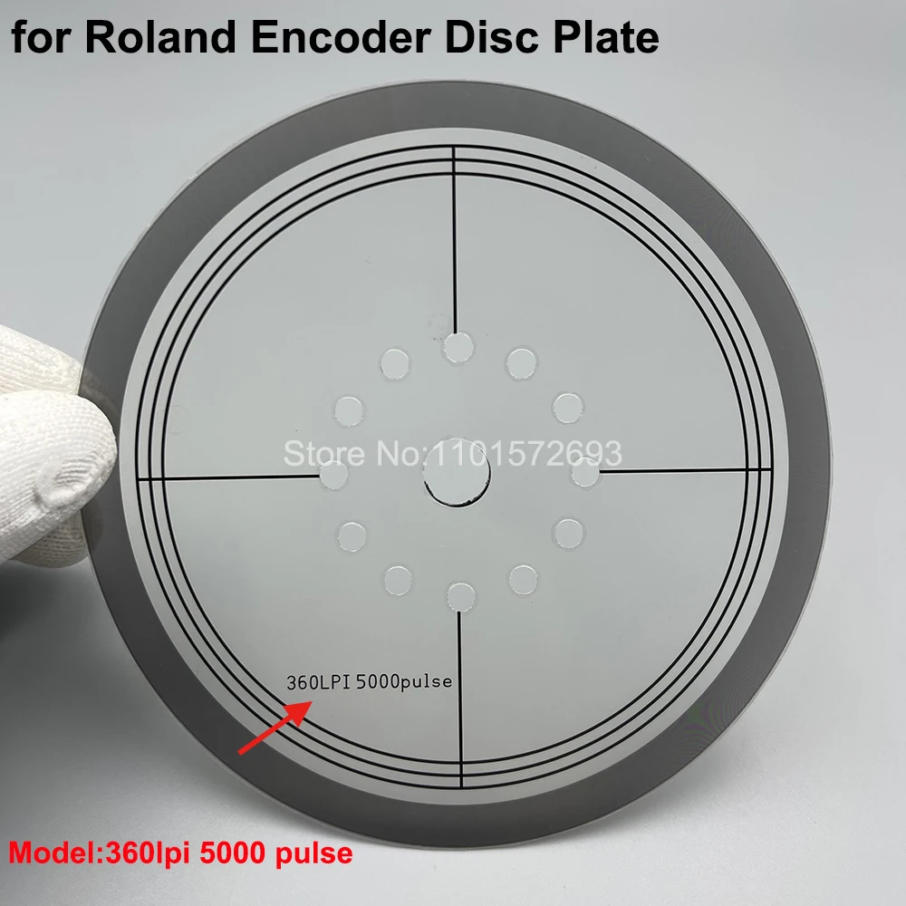 1PC Roland VS640 PF Encoder Raster Plate Sheet Rotary Diskslit 360lpi 5000 pulse for Roland RA640 RE640 RF640 RS640 VP300 VP540