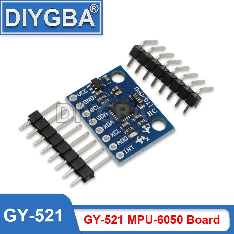 WAVTZT GY-521 GY521 MPU-6050 MPU6050 3 Axis Analog Gyro Sensors+ 3 Axis Accelerometer Module