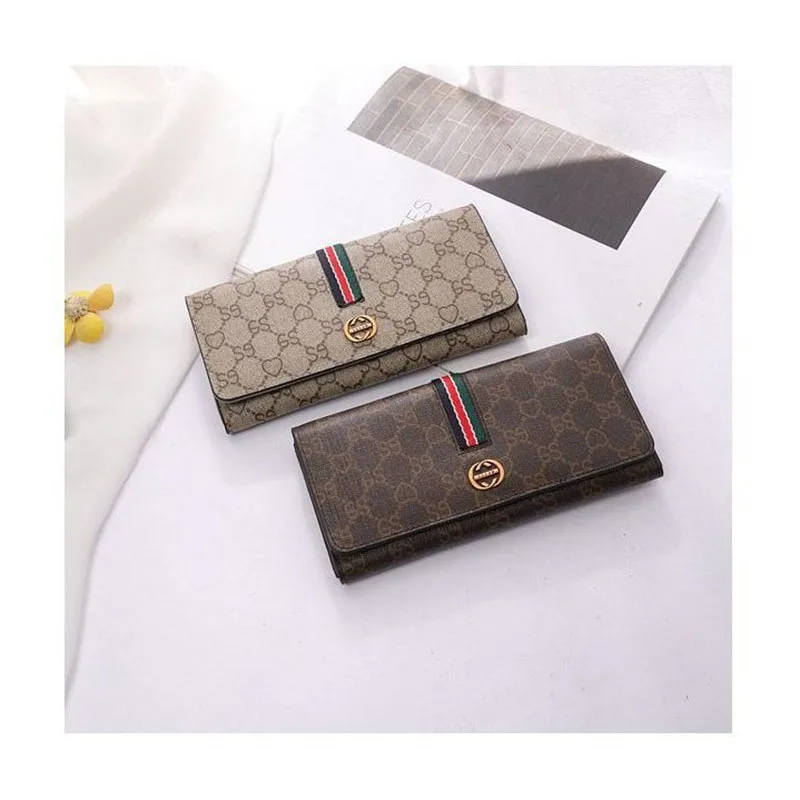 Long large capacity card bag wallet Integrated mobile phone large money storage card holder Women's men's travel wallet