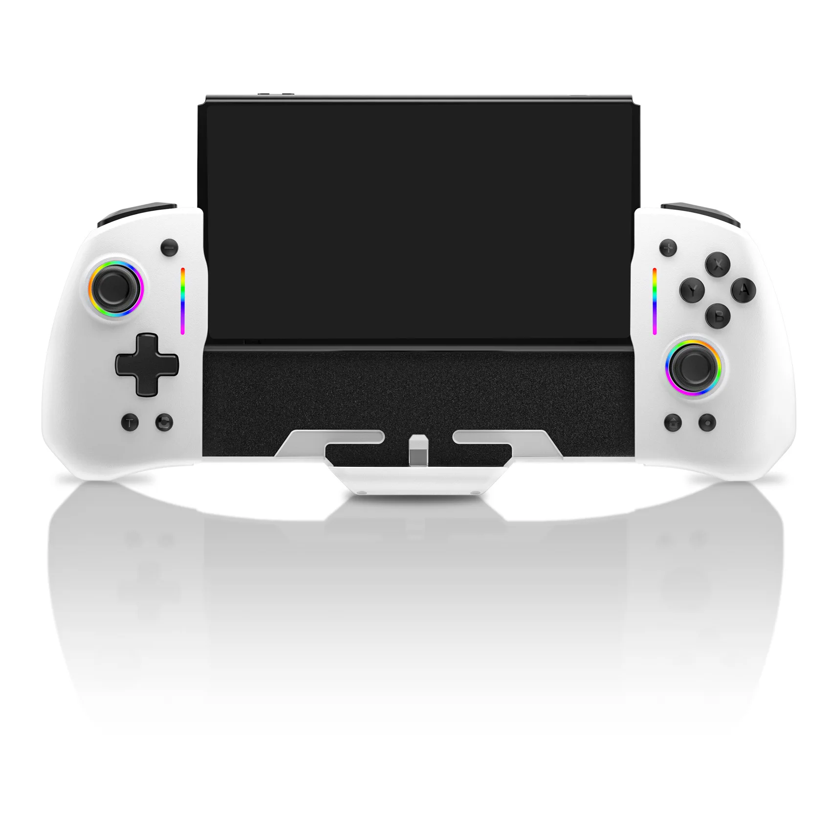 

New YS45 RGB Colorful Transparen For Switch game console in-line handle suitable Controller Joypad Gamepad Joystick