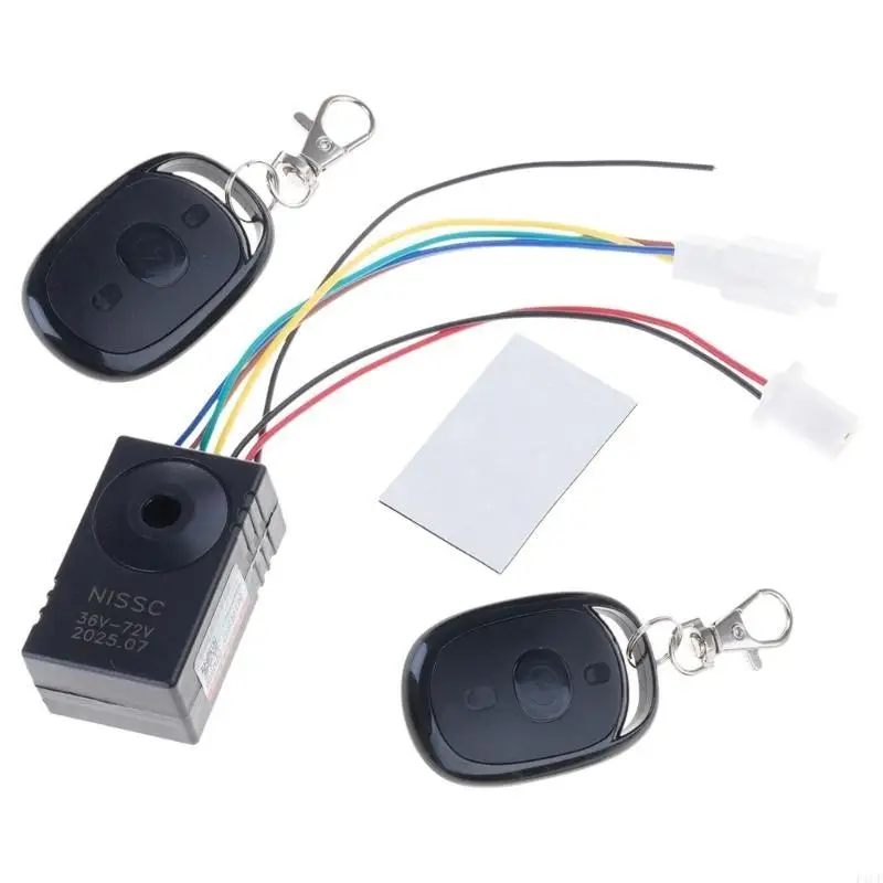 F1CF User Friendly Electric Bike Security Alarm with Powerful Waterproof Bike Alarm High Decibel Alarm System for Bike