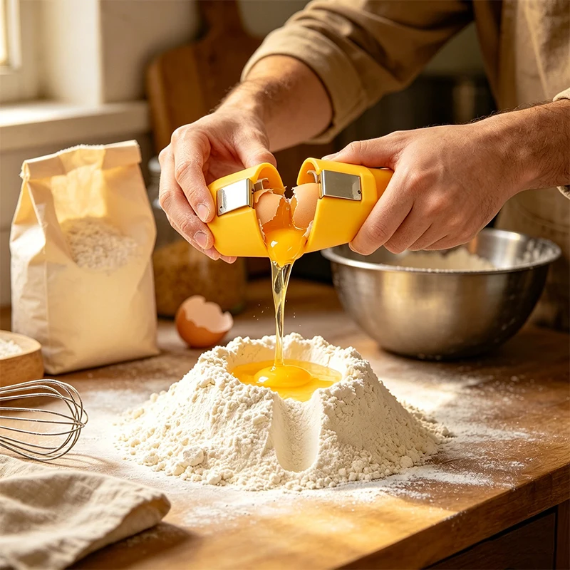 Máquina portátil para abrir huevos, máquina doméstica para pelar huevos, pelador automático de huevos para cocina, accesorios de cocina, batidor de huevos rápido