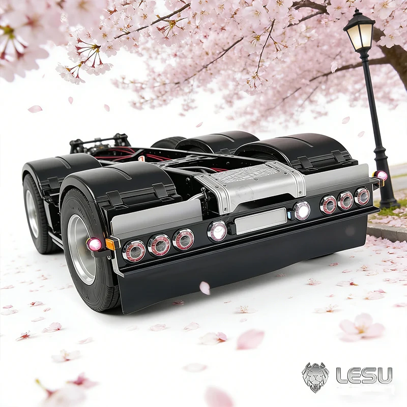 RC Truck 770S Taillight And Crossmember Set LESU S-1320 For Tamiya Scania 770S Series 1/14 RC Tactor Truck OP Parts Accessories