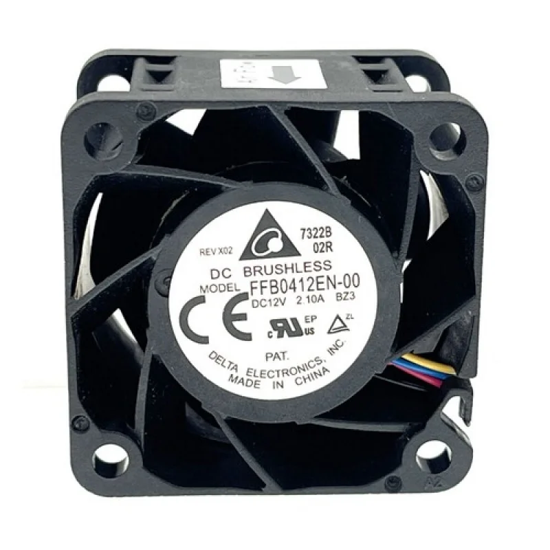 

Y Super High Speed 40mm 4cm Cooling Fan for Delta FFB0412EN-00 40X40X28mm Server Fan