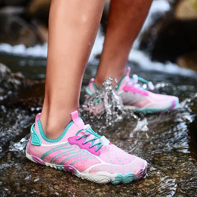 

Men Water Swimming Barefoot Beach Sandals Upstream River Sea Diving Multi-Functional Unisex Quick-Dry Aqua Shoes Women Sneakers