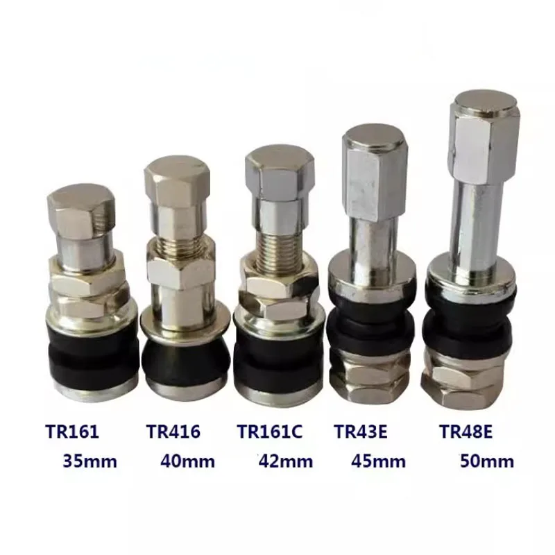 4pcs Electric Motorcycle Vacuum Wheel Valve Aluminum Alloy Screw Tire Valve Gas Nozzle TR161 TR43E