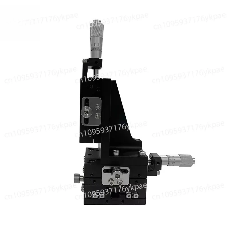 XYZ 60mm Manual Platforms Aluminum Cross Roller Guide Platforms Testing Devices Manual