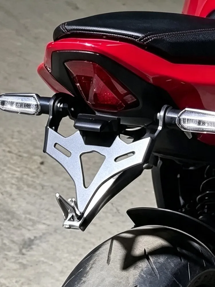 Dla HODNA CB650R CBR650R CB CBR 650R CB650 CBR650 R 2019 - 2026 Krótki Tylny Błotnik Składany Uchwyt Tablicy Rejestracyjnej — 2
