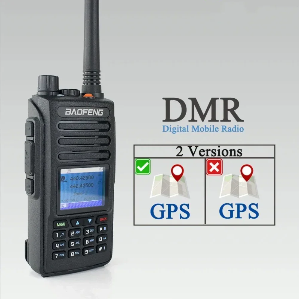 宝峰 DM-1702 DMR無線 GPSデジタル双方向無線機 デュアルバンドモード Tier1 Tier2 アナログ DM1702 デュアルアップグレード版 DM-1701 DR1801 無線機