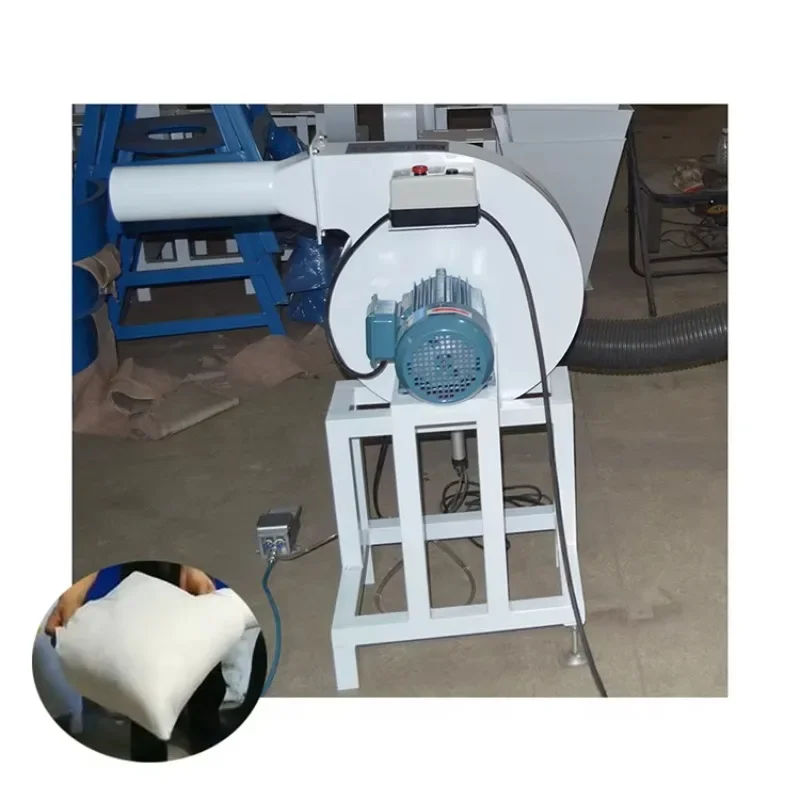 

【2026】Stuffed Cotton PP Cotton Blowing Machine Broken Foam Filler Machine Pillow Core Blowing Machine