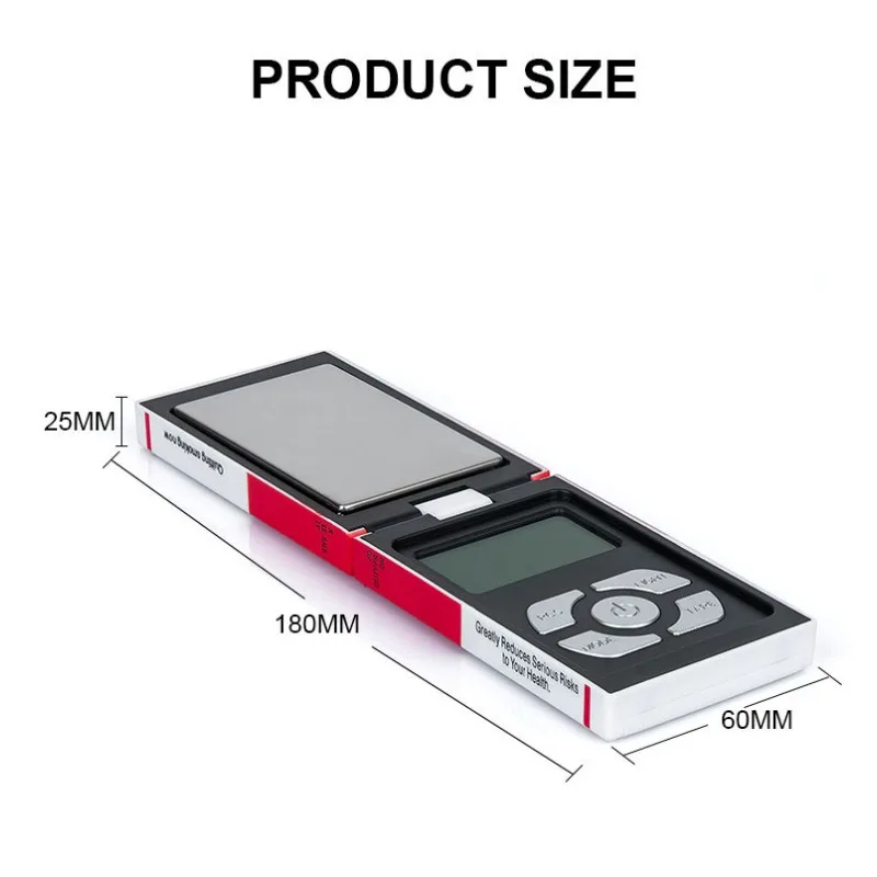 Electric Mini Digital Jewelry Scale 100g-1000g/0.1g 0.01g for Gold Sterling Jewelry Balance Gram Pocket Electronic Weight Scale