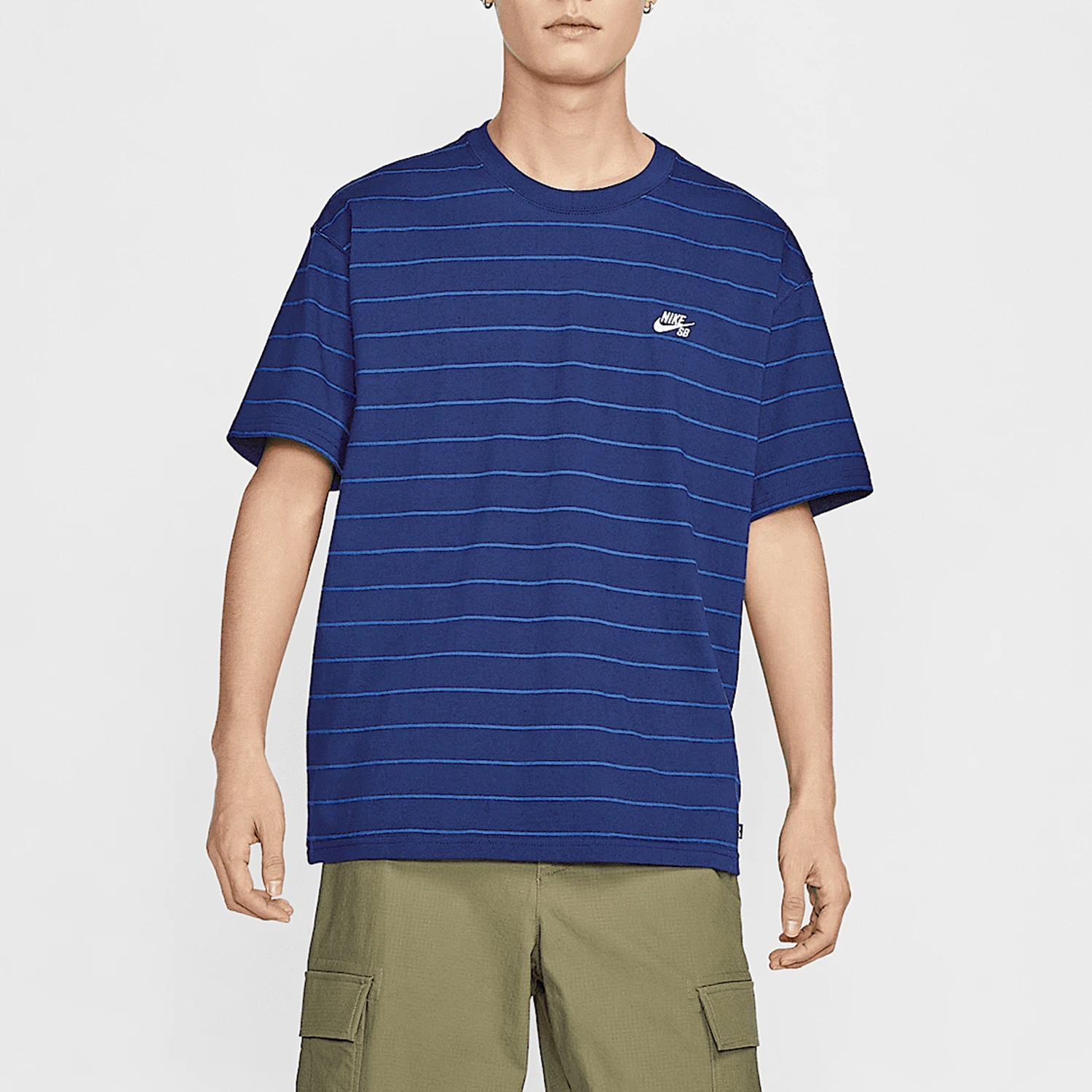 

Новые мужские дышащие повседневные свободные шорты Nike Authentic в полоску HJ0813-492