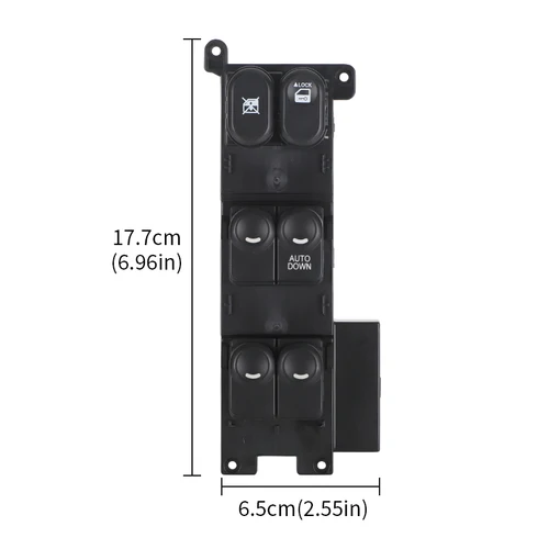 Imagen 2 del producto Botón de Control de interruptor de ventanilla eléctrica principal para Hyundai I30 FD 2007 2008 2009 2010 2011 2012 93580-2L010 botón único