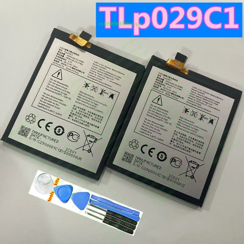 

New 3000mAh TLp029C1 TLp029C7 Battery For 3C 3V 5099 5099D CellClippers