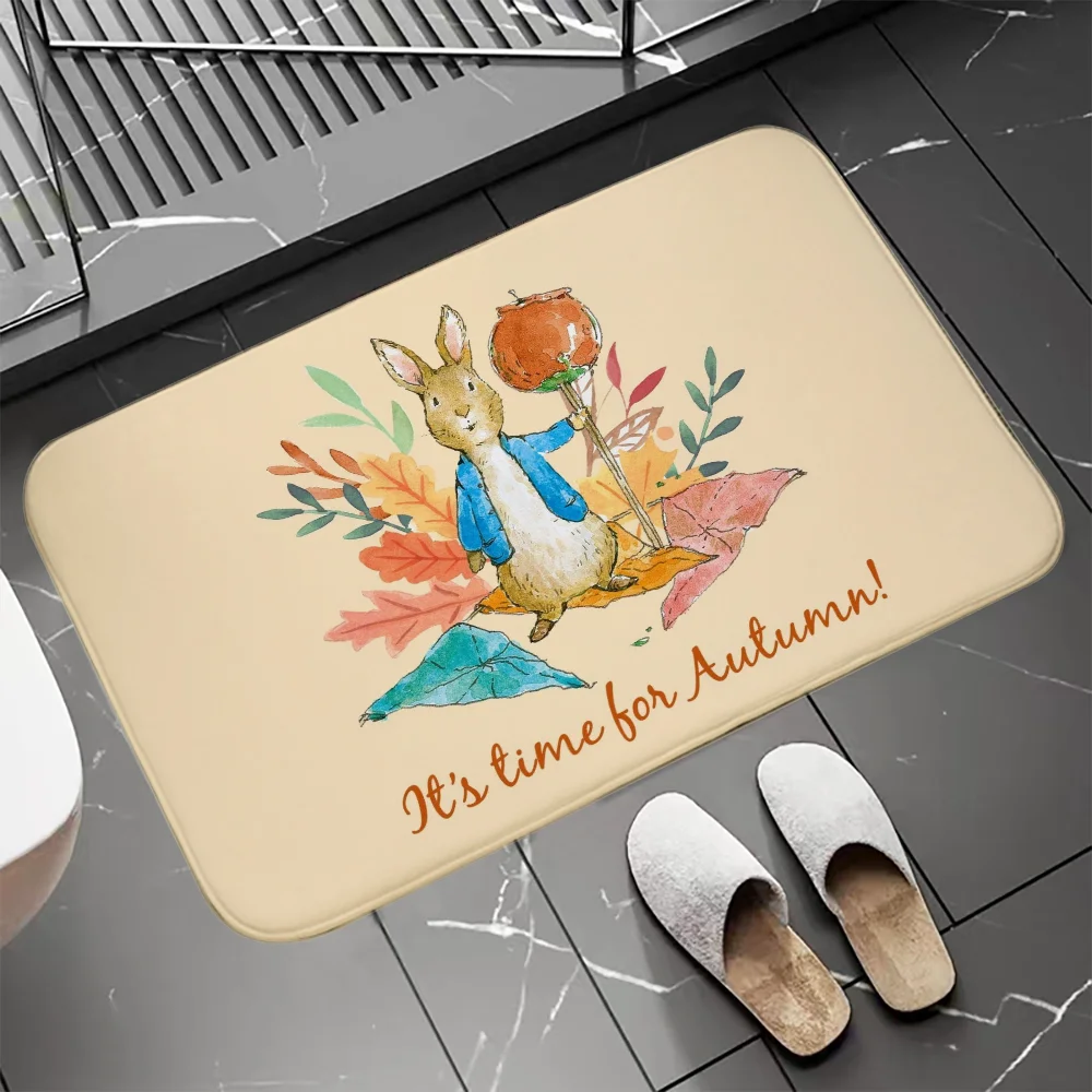 Peter Rabbit Mat for Hallway Cute Rug Bath Mats Living Room Floor Carpet Custom Entrance Doormat Carpets Home Rugs Foot Kitchen