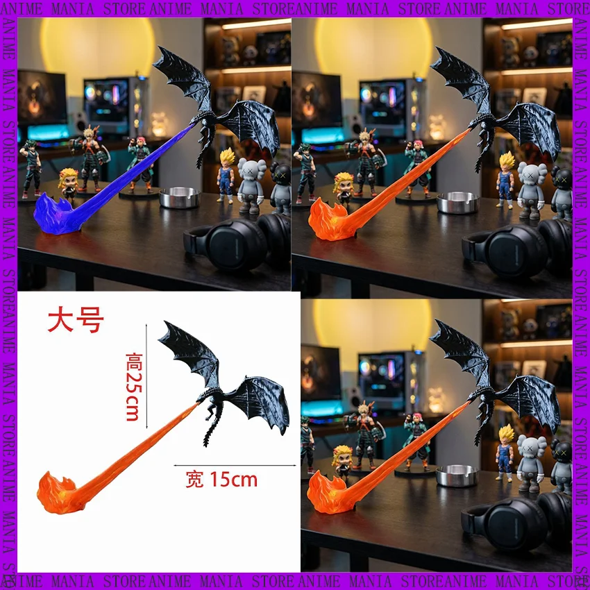 Desk Setup Lamp - Yaratıcı Ejderha Nefesi Lambası Süsü Atmosferik