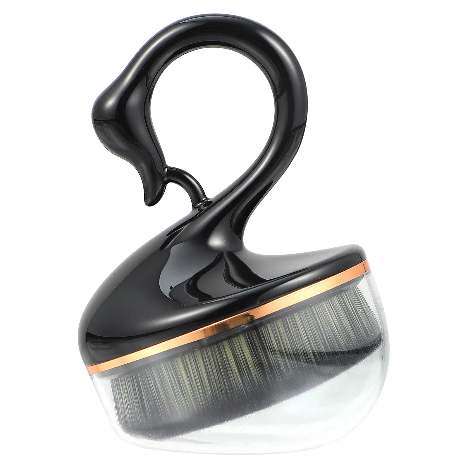 

Oval Foundation Makeup Brush with Full Coverage for Liquid Powder Base - Buffing Utensil Portable Professional