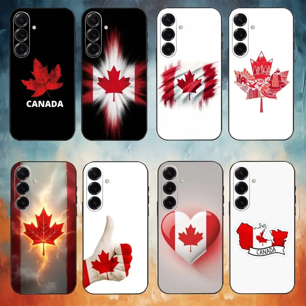 

canada flag wallpapers Phone Case For Samsung Galaxy A73,A72,A71,A70,A53,A52,A51,Others Soft Black Cover
