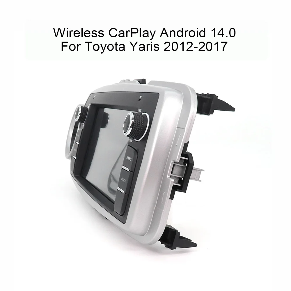 

IPS car radio support wireless CarPlay Android Auto WiFi and Bluetooth multimedia player For Toyota Yaris 2012-2017 special