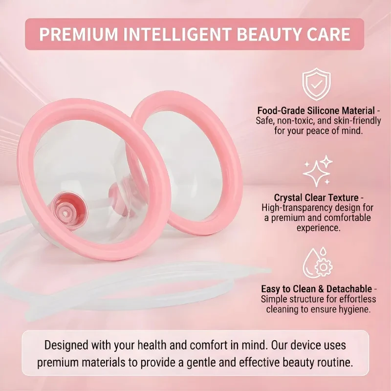 

Electric Chest Massage Instrument Improve Sagging Device Breast Suction Chest Massage Vacuum Amplification Electric Body Pump