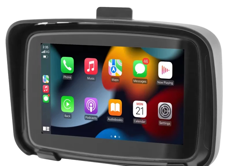 5 Inch Portable Motorcycle Dedicated Player Motorcycle GPS Navigator Auto VCR Waterproof Bluetooth Dashboard Camera DVR