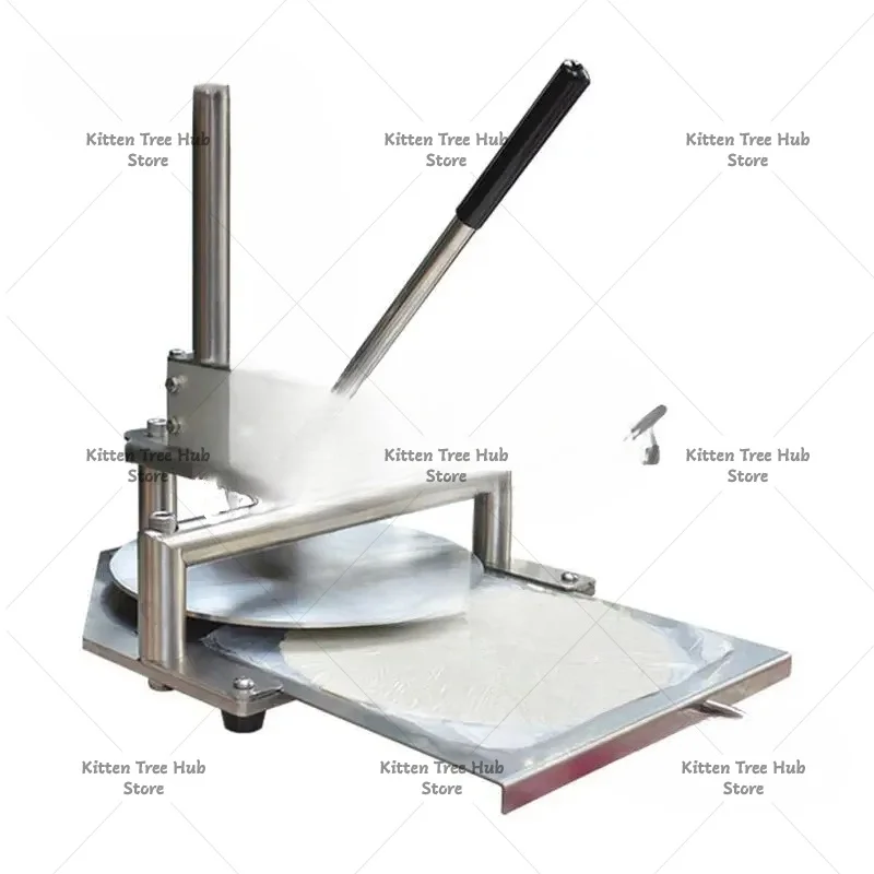 Commercial 20 cm Hand Pizza Dough Press Machine Manual Dough Flattening Press Machine