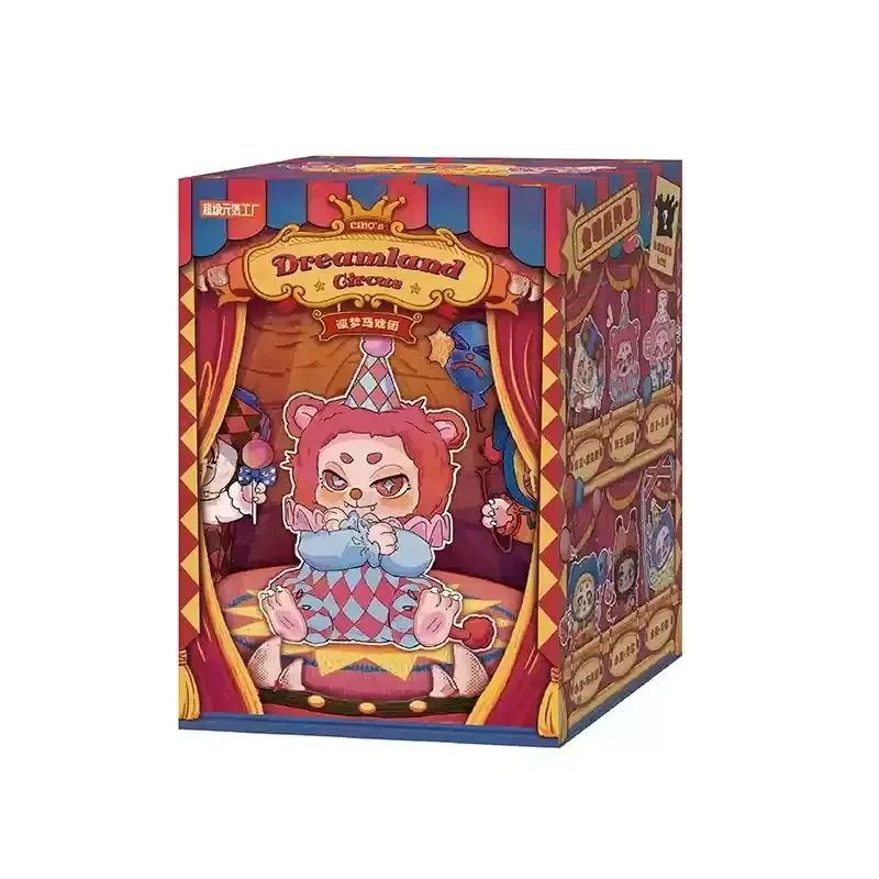 Echte Cino Dreamland Circus Serie Plüsch Blind Box Spielzeug Nette Action Anime Figur Kawaii Mystery Box Modell Designer Puppe Geschenk