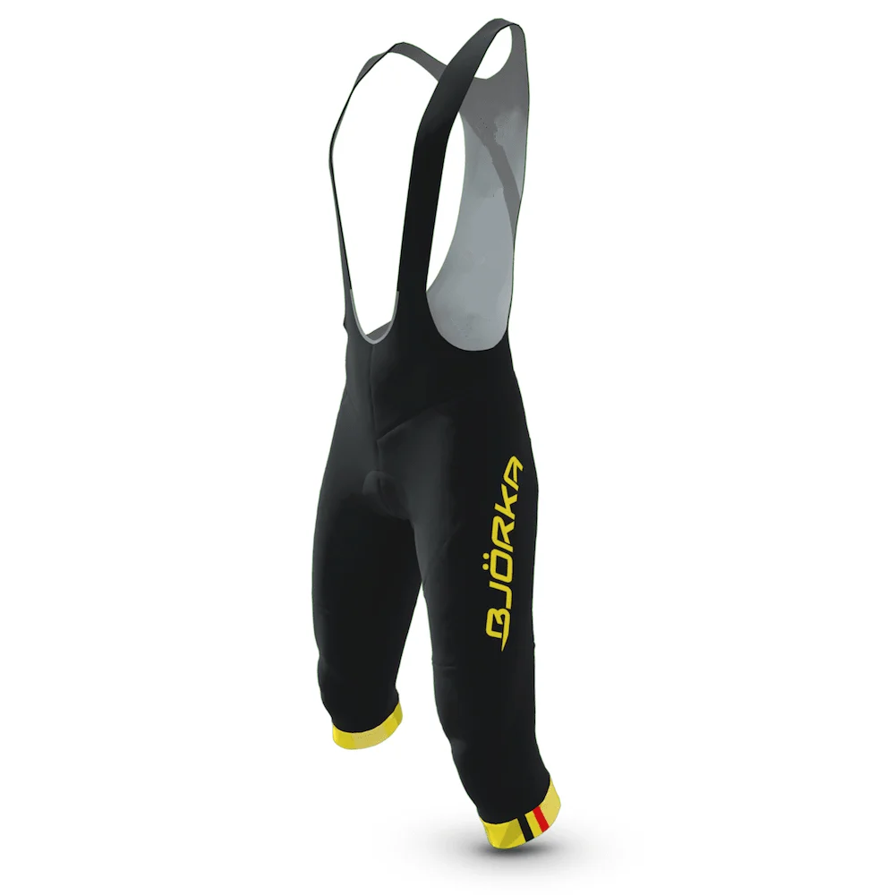 BJORKA Radfahren 3/4 Hosen Europäischen männer Sportwear Schützen Die Knie Shorts Mtb Rennrad Rennen Knickers Ciclismo Gel Pad Hosen – Detail 4