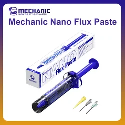 MECHANIC OFFICIAL M35 Nano Flux Paste 10CC Transparent No Smoke For Motherboard PCB Mobile Phone Repair Welding Tool Flux Paste