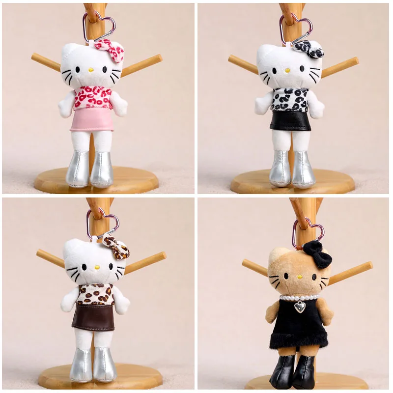 

New Cartoon Long legs For HelloKitty Plush Doll Keychain Toy Backpack Pendant Hanger Keychain Doll Figurine Gift for Girl Women