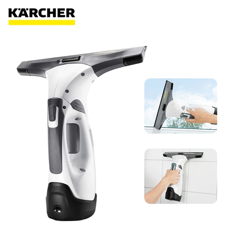 Karcher WV5 Limpia Cristal Ventanas Window Cleaner Wireless Elektryczna Myjka Do Okiencar Hogar Cleaning Tool Strong Suction