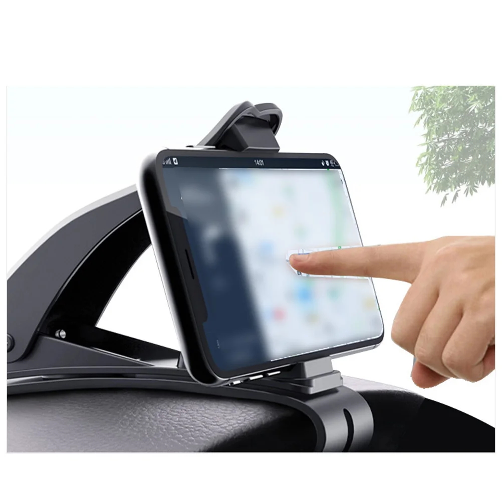 

1pcs Car Phone Holder 360 Degree Rotating Dashboard Mount For 4-6.5 Inch Smartphones Vehicle Mounted Bracket Anti-Skid Design