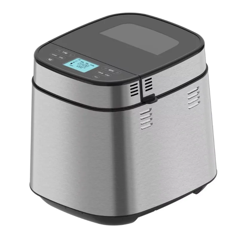 2.5-Pound automatic electric bread machine with observation window 25 programs for household bread machines