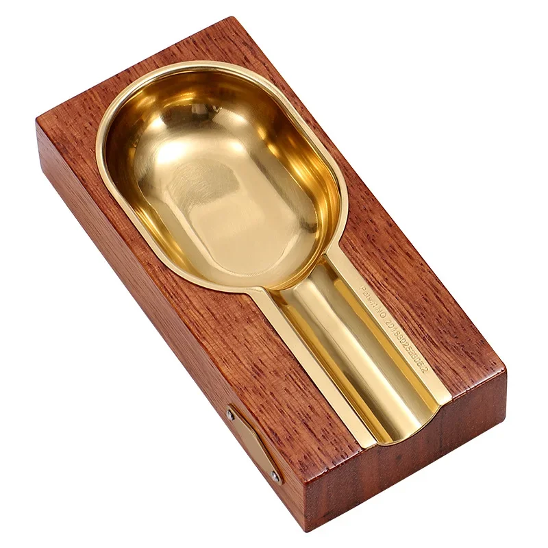 

HANNICOOK CIGAR ASHTRAY из цельного дерева, высококачественный бытовой портативный однослотовый креативный дымоогнетушитель CIGAR ASHTRAY