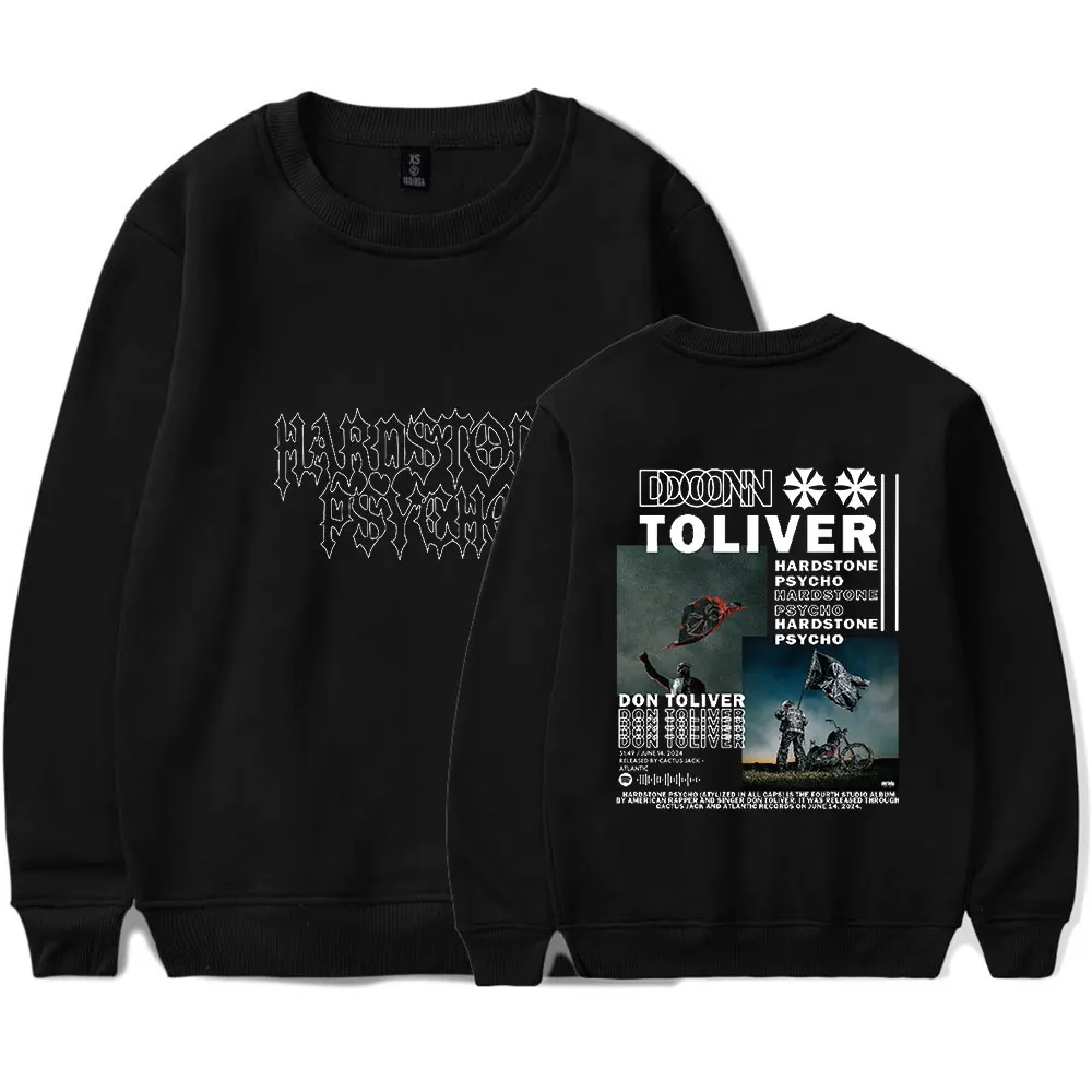 Don Toliver Hardstone Sweatshirt Man/Woman  Round Neck Streetwear Pullover HipHop Long-Sleeved Casual Pullover Fashion Clothes