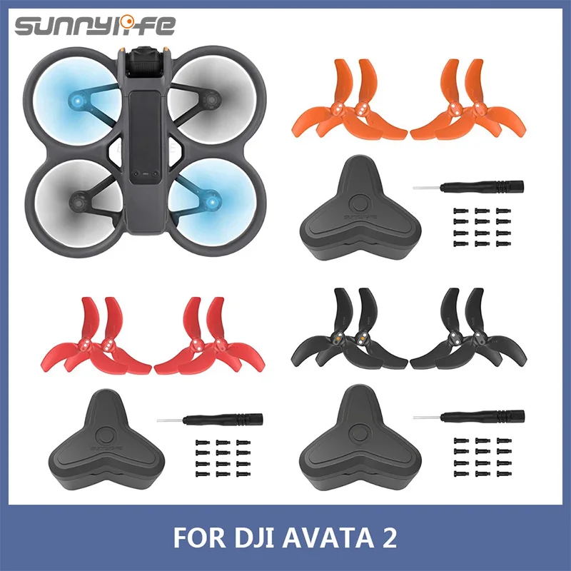 

Sunnylife 3032S Propellers For Avata 2 Drone Accessories Props Blade Light Weight Wing Fan Color Propeller Storage Box