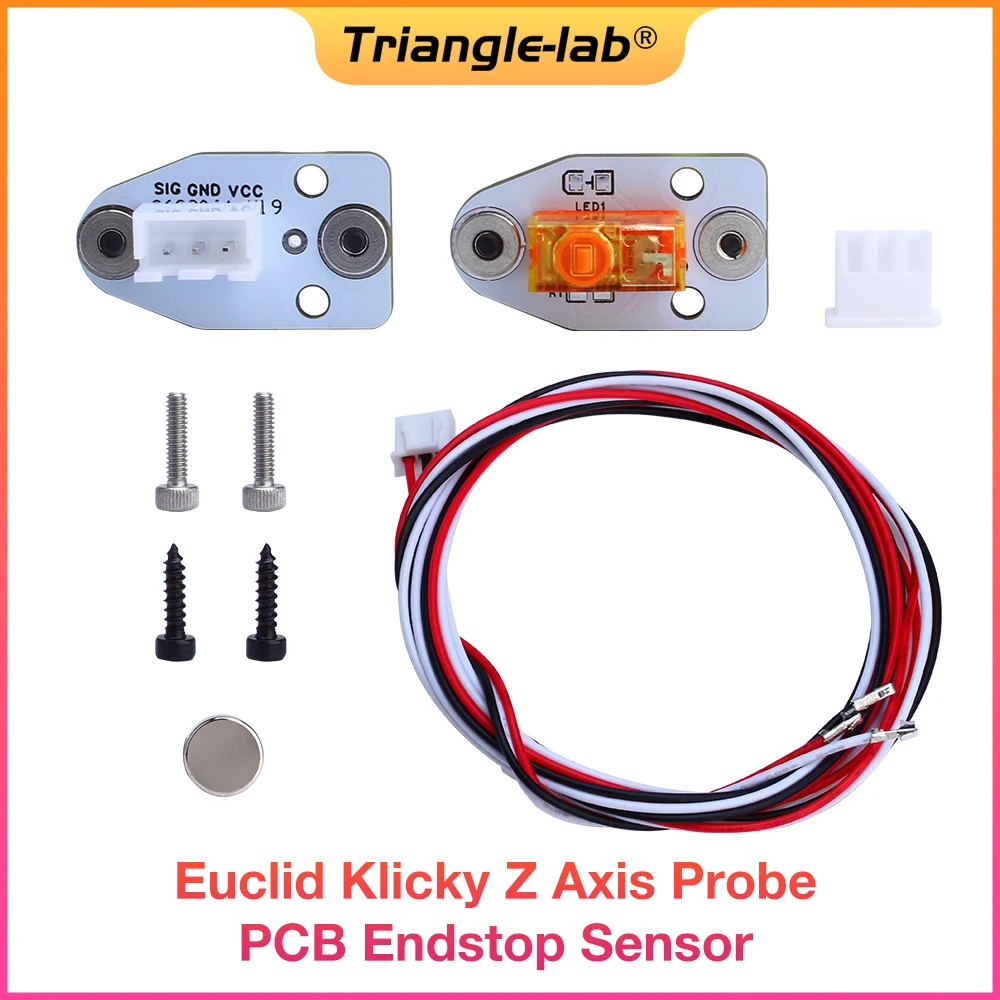 Trianglelab 24V Euclid Klicky Probe Z Axis PCB Endstop Sensor D2F