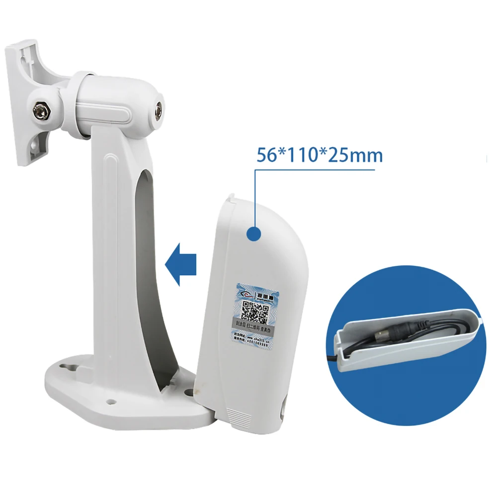 Gun Camera Monitoring Bracket With Hub Storage Box Plastic / Alufer Material