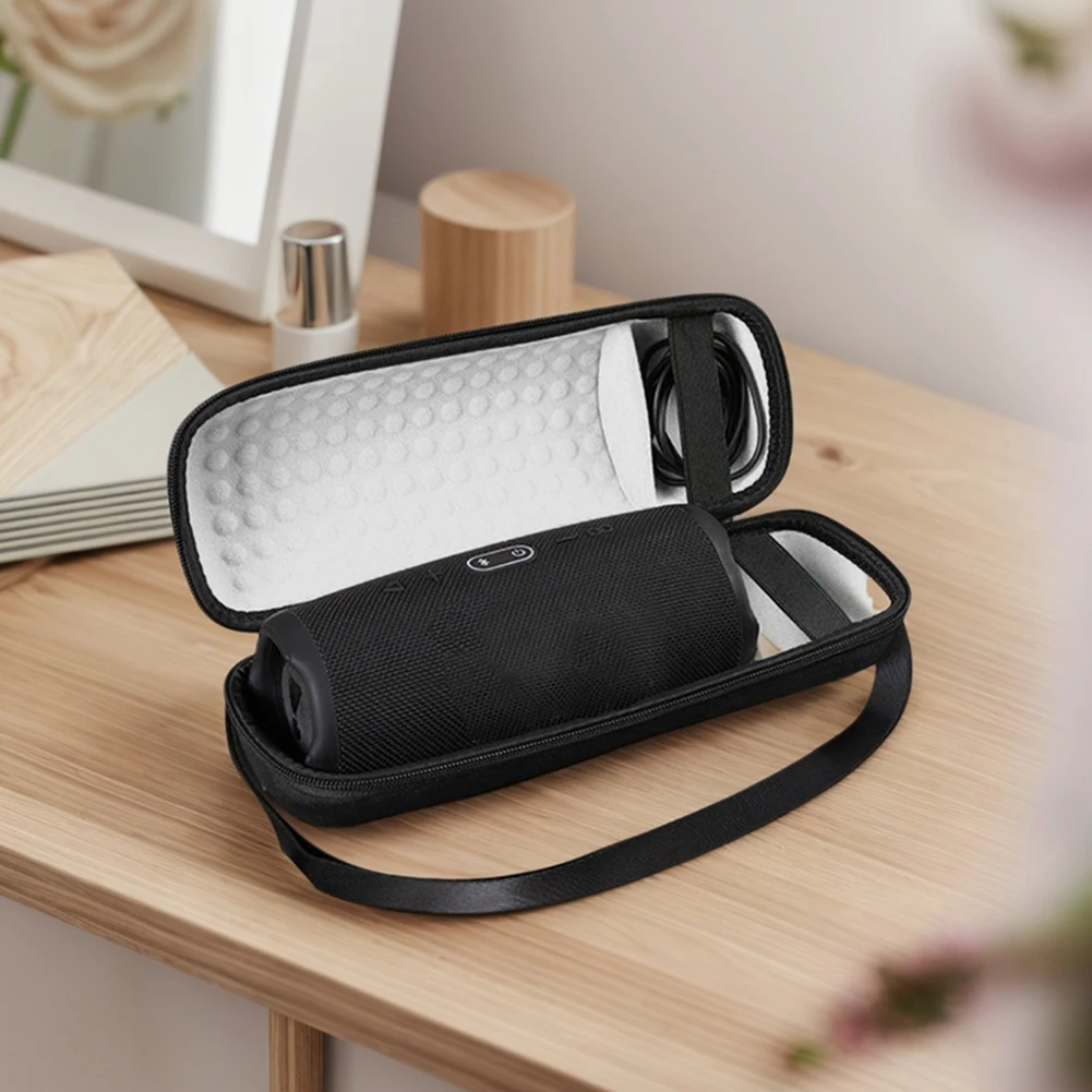 กระเป๋าถือแบบแข็งกันน้ําแบบพกพากระเป๋ากันกระแทก Hard Travel Case Anti-Scratch สําหรับลําโพง JBL Charge 5