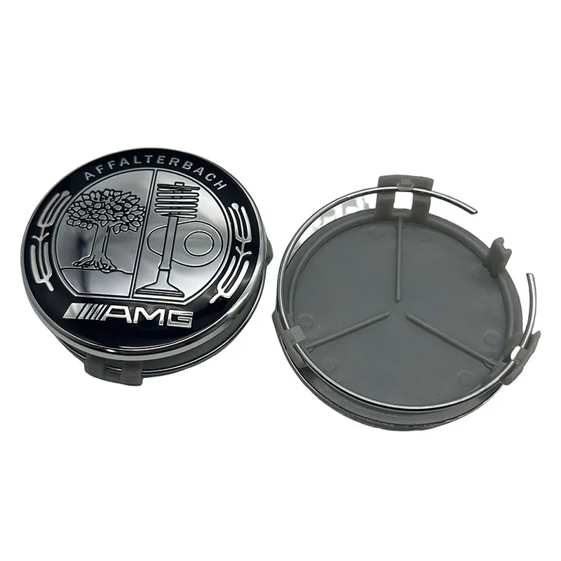 4pcs 75mm Car Wheel Hub Center Cover Modification for Mercedes-Benz B/C/E/S Class a C200L GLC GLK CLA W212 W213 - Automotive