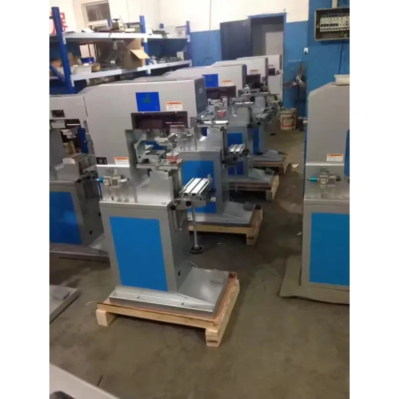 Small Gas Storage Tank Transfer Printing And Sampling Semi-automatic Pad Printing Machine Pad Printing Machine For 1 Colour