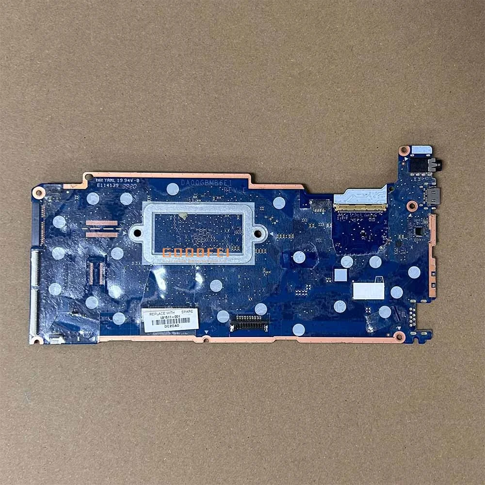

With N4020 CPU RAM 4GB SSD 64G Laptop Motherboard Notebook Mainboard ChromeBook 14A-NA For HP DA00GBMB6E1 100% test OK
